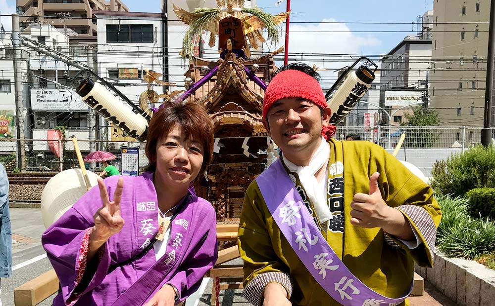 蒲田のお祭り」