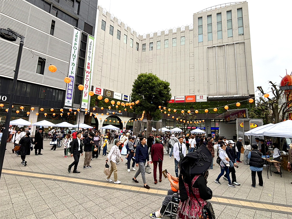 2024蒲田ハロウィン出店の様子